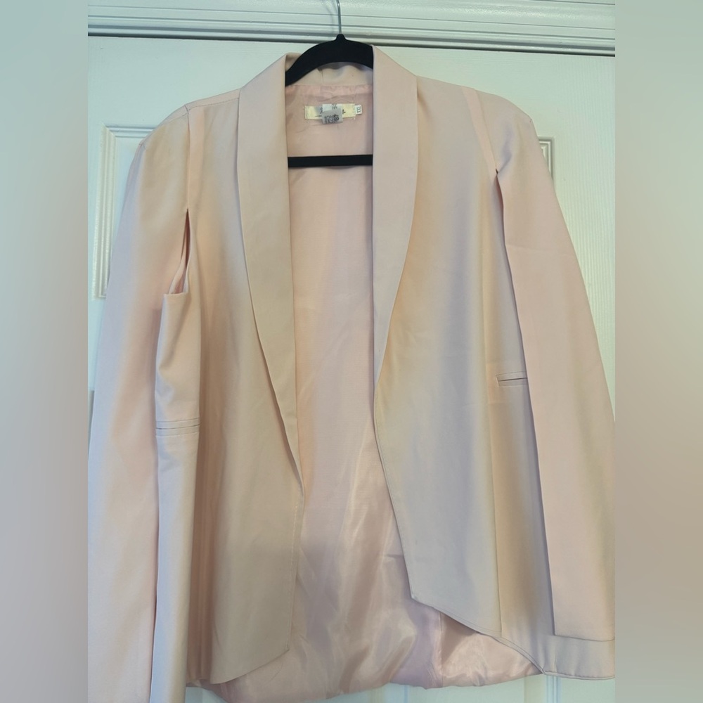Wucaiyi Pink Blazer